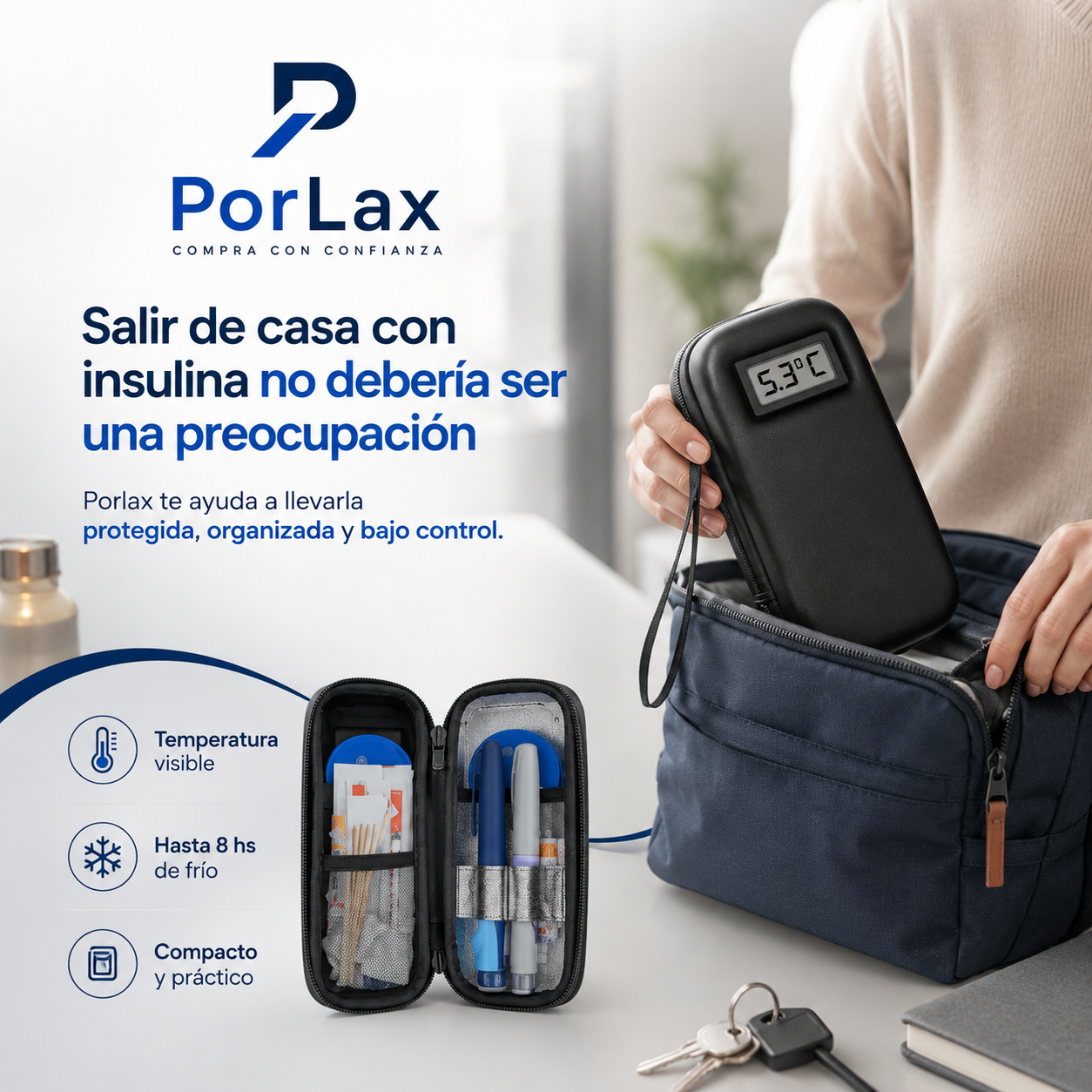 Salir de casa con insulina no deber&iacute;a ser una preocupaci&oacute;n